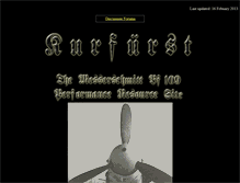 Tablet Screenshot of kurfurst.org